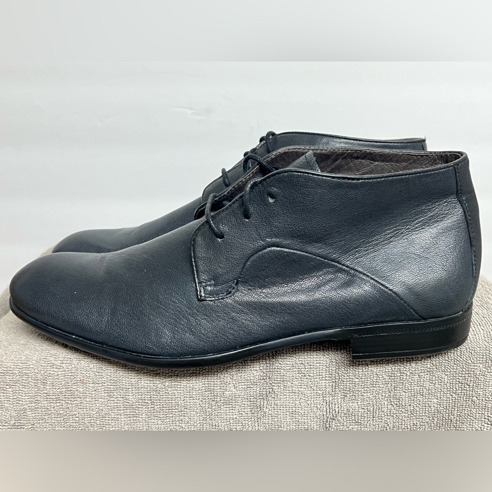 John Varvatos Black Chukka Boots